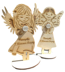 Anioł aniołek Pierwsza Komunia Święta chłopiec