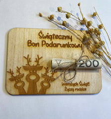 Świąteczny Bon Podarunkowy