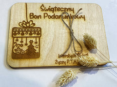 Świąteczny Bon Podarunkowy
