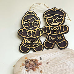 Ciastko / piernik Babcia i Dziadek