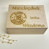 Szkatułka Niezbędnik Pudełko z dedykacją