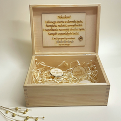 Szkatułka Niezbędnik Pudełko z dedykacją