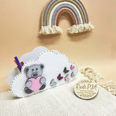 Organizer / Przybornik na kredki - chmurka