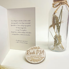 Kartka / Pamiątka I Komunia Święta z życzeniami