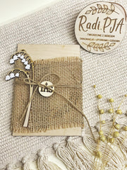 Zaproszenie Pierwsza Komunia Święta z personalizacją IV