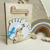 Chrzest Święty Kartka / Pamiątka z życzeniami i personalizacją