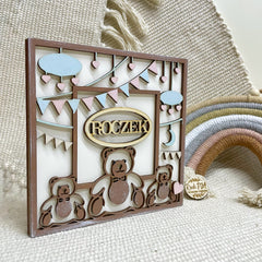 Urodziny / Roczek Kartka / Pamiątka z życzeniami i personalizacją III