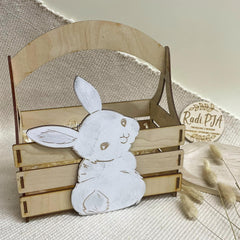 Koszyczek Wielkanocny większy - zajączek