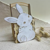 Koszyczek ażurowy Zajączek