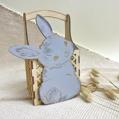 Koszyczek ażurowy Zajączek