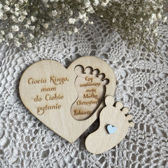 Zapytanie Czy zostaniesz Matką Chrzestną / Ojcem Chrzestnym