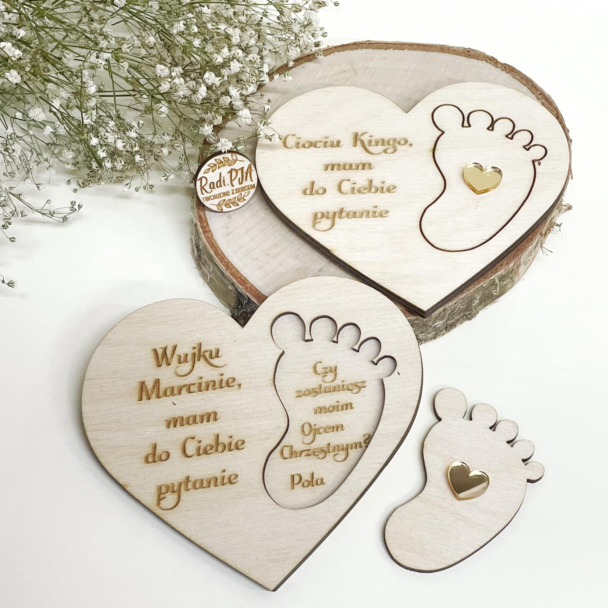 Zapytanie Czy zostaniesz Matką Chrzestną / Ojcem Chrzestnym