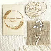 Zaproszenie Pierwsza Komunia Święta z personalizacją IV