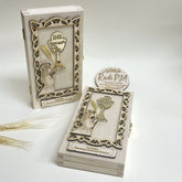 I Komunia Święta pudełko drewniane na pieniądze / czekoladnik V