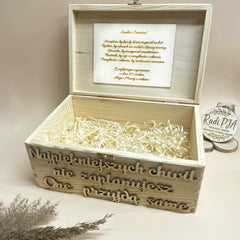 Życzenia urodzinowe/rocznicowe do kuferka 30cm