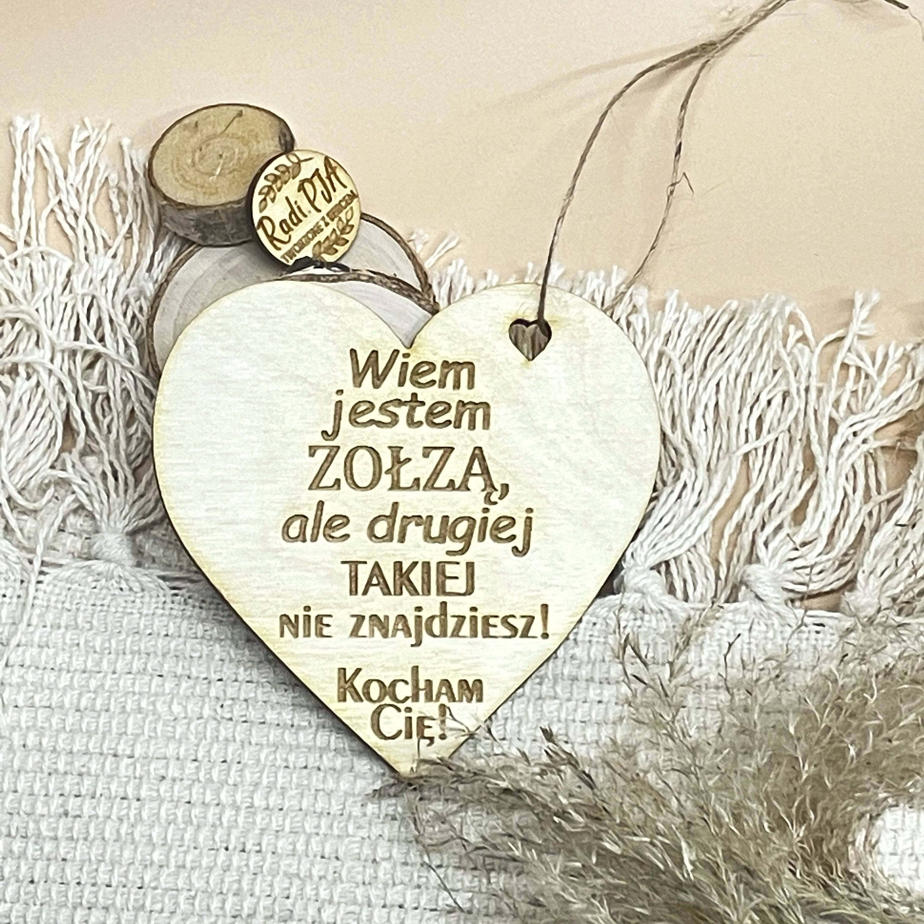 Zawieszka do auta dla ukochanego