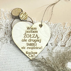 Zawieszka do auta dla ukochanego